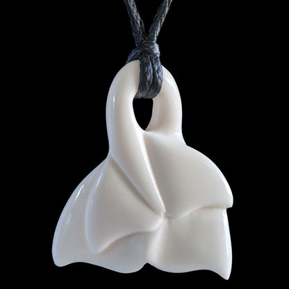 Whale Tails Medium 40mm Long (1.5") Pendant