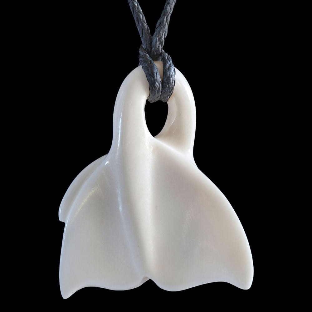 Whale Tails Medium 40mm Long (1.5") Pendant