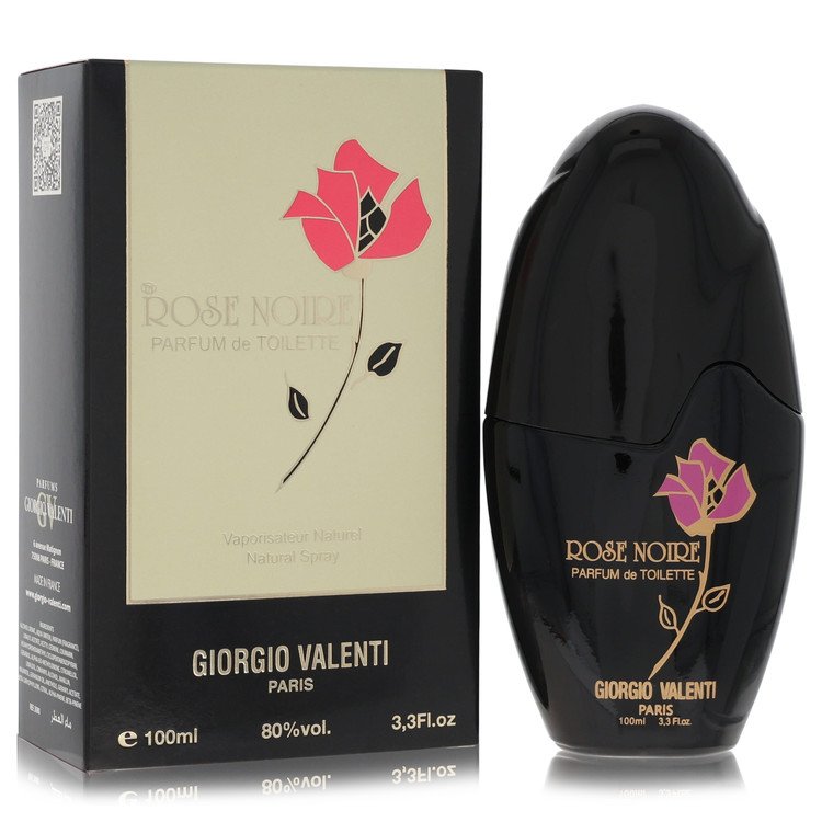 Rose Noire Parfum De Toilette Spray by Giorgio Valenti 100 ml