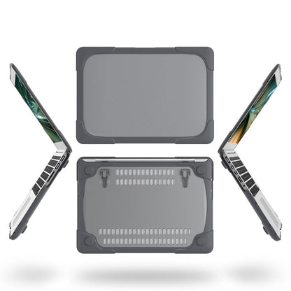 Heat Dissipation Design Two-Piece Plastic + TPU with Stand Shell for MacBook Pro 16 inch (2019) A2141