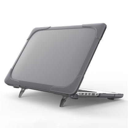 Heat Dissipation Design Two-Piece Plastic + TPU with Stand Shell for MacBook Pro 16 inch (2019) A2141