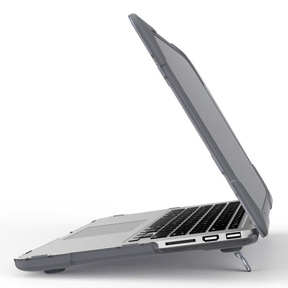 Heat Dissipation Design Two-Piece Plastic + TPU with Stand Shell for MacBook Pro 16 inch (2019) A2141