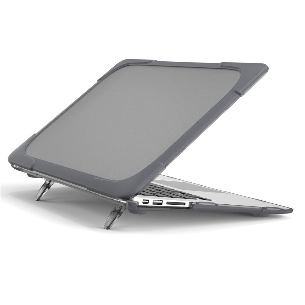Transparent PC+TPU Hybrid Protective Case for MacBook Air 13" (A1932 / A2179) 2018 / 2019 / 2020
