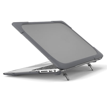 Transparent PC+TPU Hybrid Protective Case for MacBook Air 13" (A1932 / A2179) 2018 / 2019 / 2020