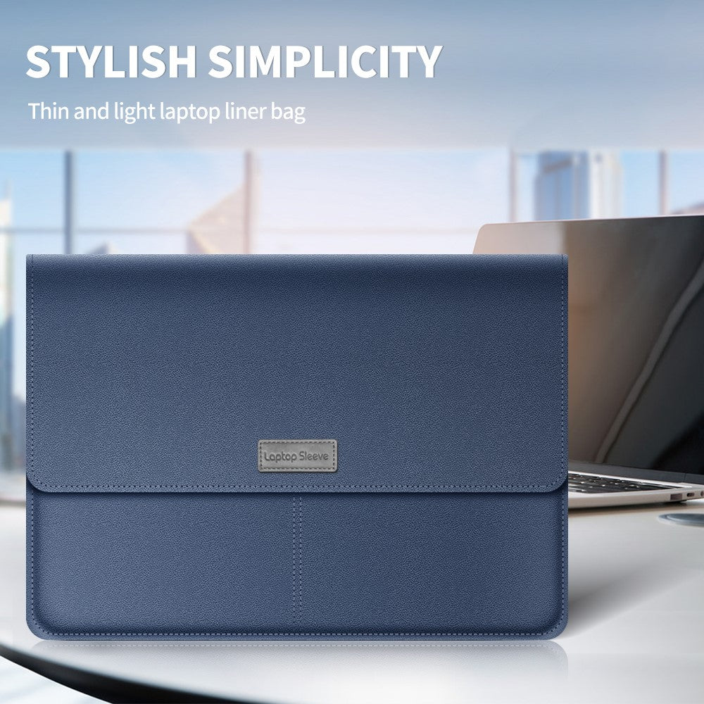 Leather Laptop Tablet Protective Bag Laptop Sleeve for 11''-12'' Laptop