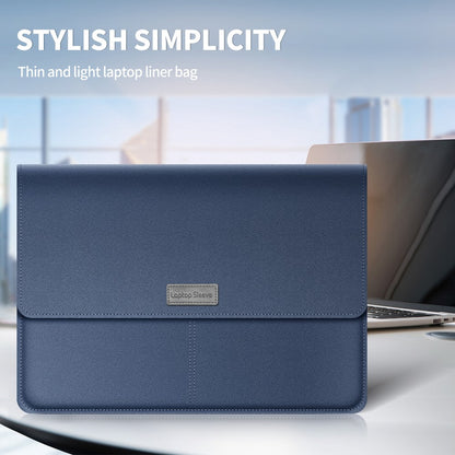 Leather Laptop Tablet Protective Bag Laptop Sleeve for 11''-12'' Laptop