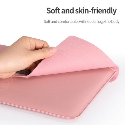 Leather Laptop Tablet Protective Bag Laptop Sleeve for 11''-12'' Laptop