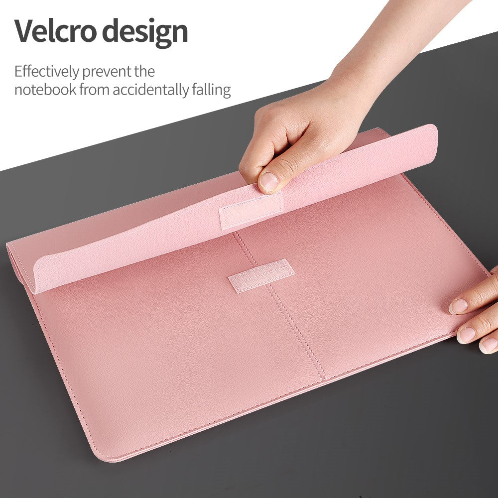 Leather Laptop Tablet Protective Bag Laptop Sleeve for 11''-12'' Laptop