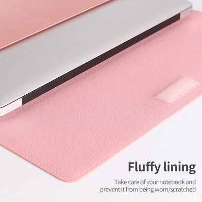 Leather Laptop Tablet Protective Bag Laptop Sleeve for 13''-14'' Laptop