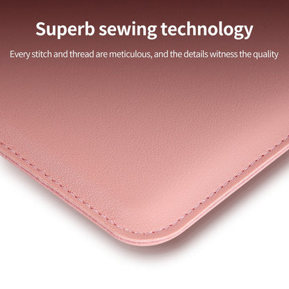 Leather Laptop Tablet Protective Bag Laptop Sleeve for 13''-14'' Laptop