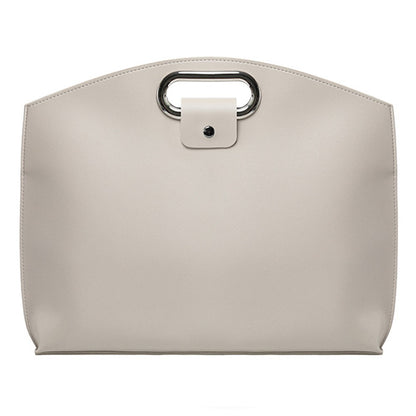 Business Style Waterproof Portable PU Leather Handbag for 13.3 / 14-inch Laptop Sleeve Bag