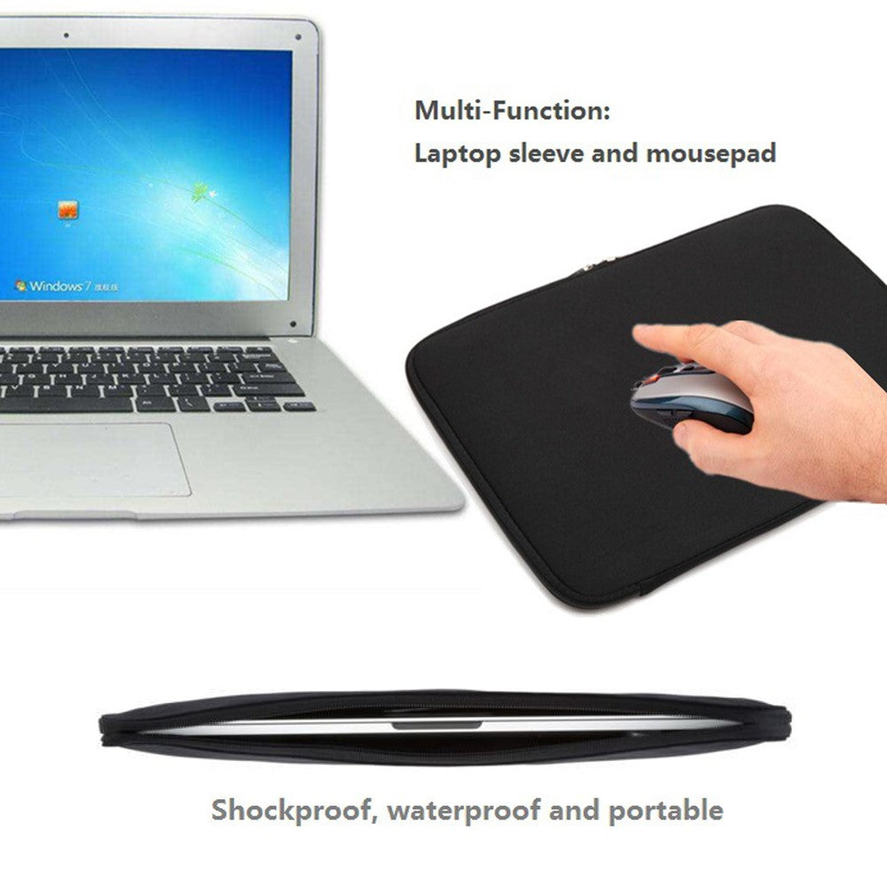 A03 15 inch Laptop Sleeve Bag Neoprene Notebook Carrying Bag Tablet Briefcase