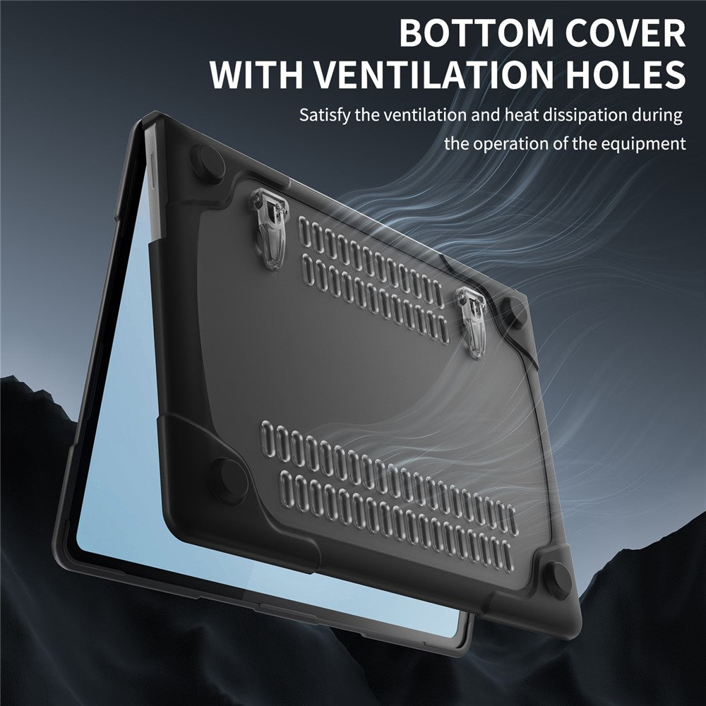 For Microsoft Surface Laptop 8 13.8 inch / 7 13.8-inch Laptop Case Stand Design Notebook TPU PC Cover