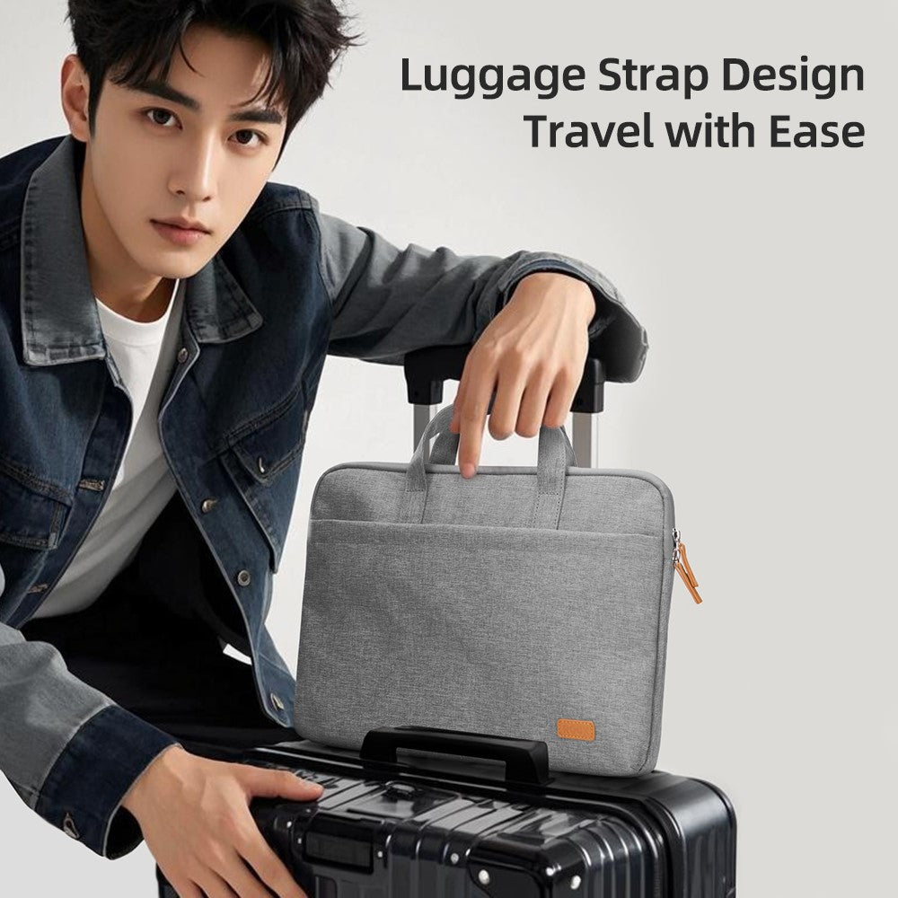 ROCK RST10887 For Laptops Up To 14.9 Inch Carrying Case Notebook Storage Bag Shockproof with Strap