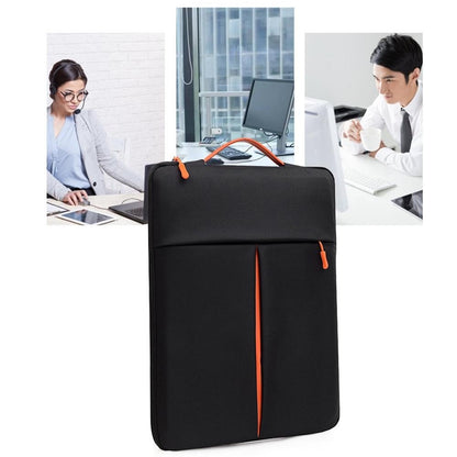 For 11-12 Inch Laptop Bag Vertical Water Resistant Nylon Protective Case With Zipper Pocket 31 x 21 x 3CM