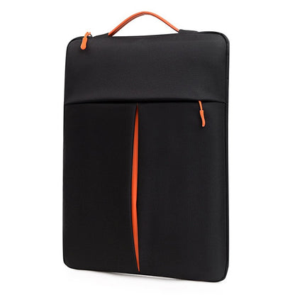For 15-16 Inch Laptop Bag Vertical Water Resistant Nylon Protective Case With Zipper Pocket 38 x 27 x 3CM