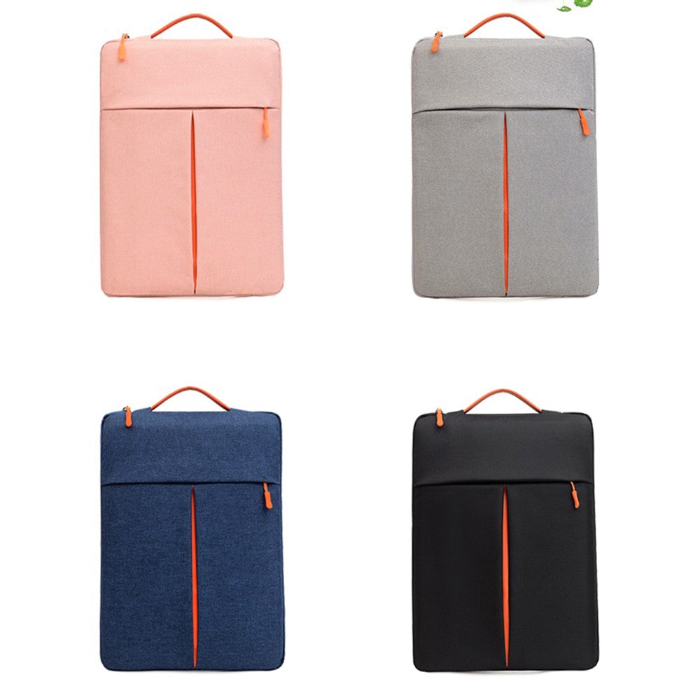 For 15-16 Inch Laptop Bag Vertical Water Resistant Nylon Protective Case With Zipper Pocket 38 x 27 x 3CM