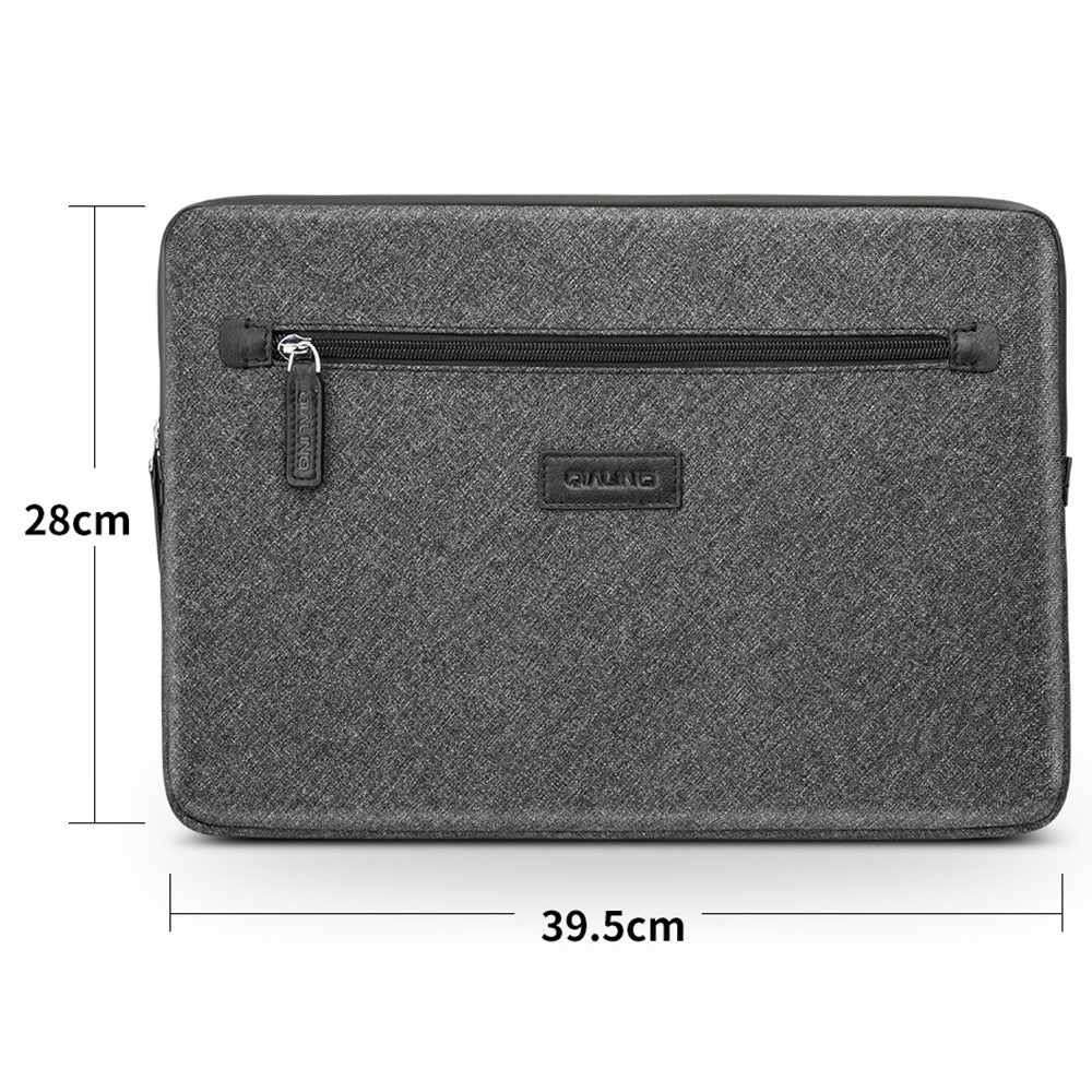 QIALINO Laptop Sleeve Bag for 15 Inch Notebook Portable Carrying Case