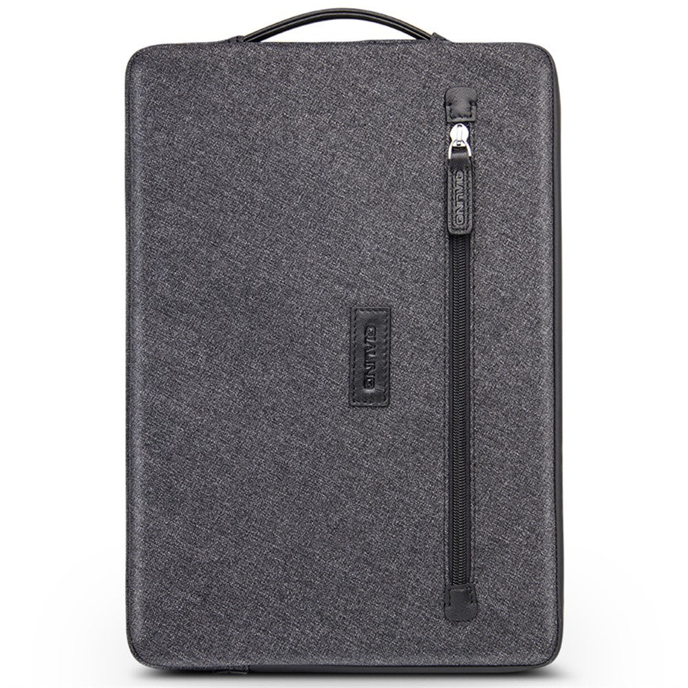 QIALINO For 15 Inch Laptop Sleeve Bag Waterproof Shockproof Carrying Case with Handle Strap