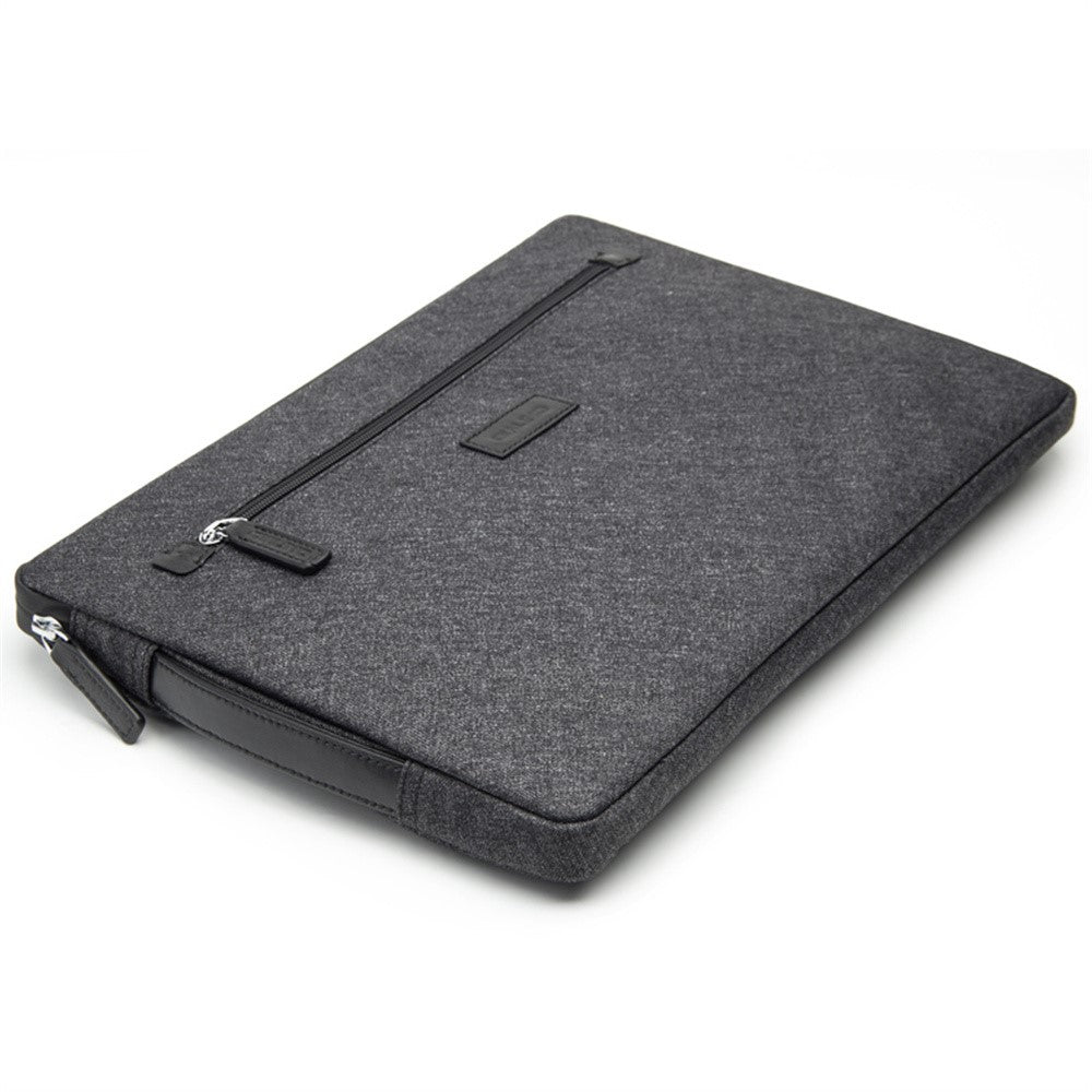 QIALINO For 15 Inch Laptop Sleeve Bag Waterproof Shockproof Carrying Case with Handle Strap