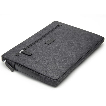 QIALINO For 15 Inch Laptop Sleeve Bag Waterproof Shockproof Carrying Case with Handle Strap