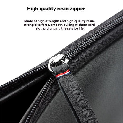 QIALINO Shockproof Case for 13 Inch Laptop Sleeve Bag Ultra Thin Wear Resistant Genuine Cow Leather Pouch