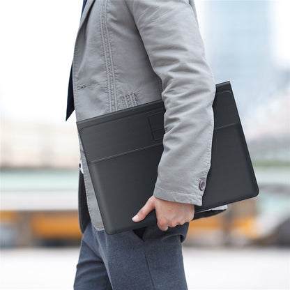 DUX DUCIS AirQ Series for 13.6 - 14.2 inch Laptop Sleeve Case with Stand / Wireless Charging
