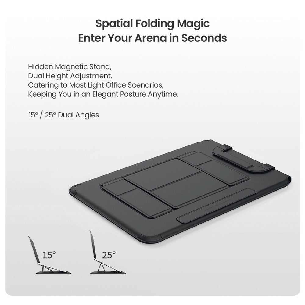 NILLKIN Versatile Pro 14.2 Inch Laptop Sleeve Multifunctional EVA Anti Drop Bag with Magnetic Handle