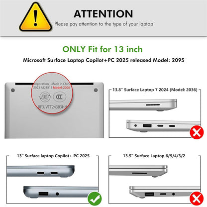 ENKAY HAT PRINCE For Microsoft Surface Laptop 13 (2095) Crystal Laptop Case Hard PC Anti Scratch Shockproof Cover
