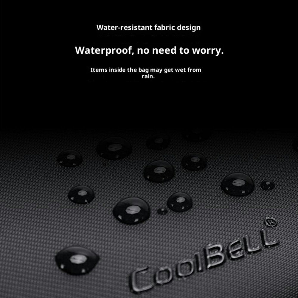 COOLBELL CB-2131 Laptop Bag 15 Inch Business Briefcase Messenger Bag Trolley Sleeve for Men Commute / Travel