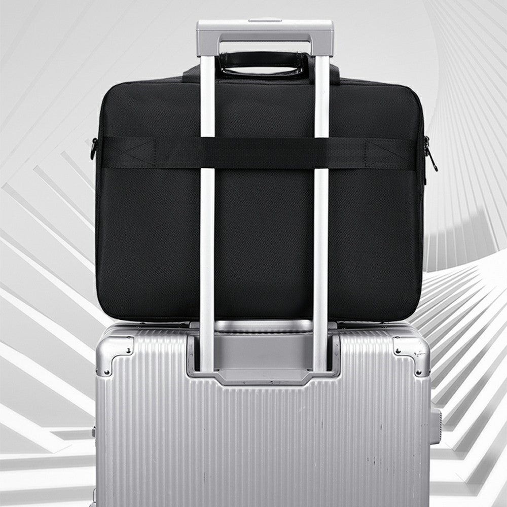 COOLBELL CB-2131 Laptop Bag 15 Inch Business Briefcase Messenger Bag Trolley Sleeve for Men Commute / Travel