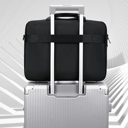 COOLBELL CB-2131 Laptop Bag 15 Inch Business Briefcase Messenger Bag Trolley Sleeve for Men Commute / Travel