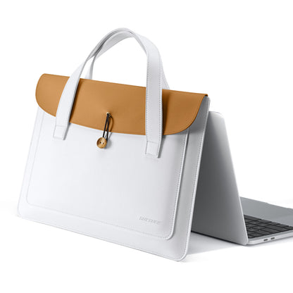 DUX DUCIS PU Leather Handbag for 13-14 Laptop  AURA Series PU Leather Handbag for 13-14 Laptop