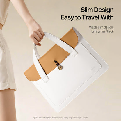 DUX DUCIS PU Leather Handbag for 13-14 Laptop  AURA Series PU Leather Handbag for 13-14 Laptop