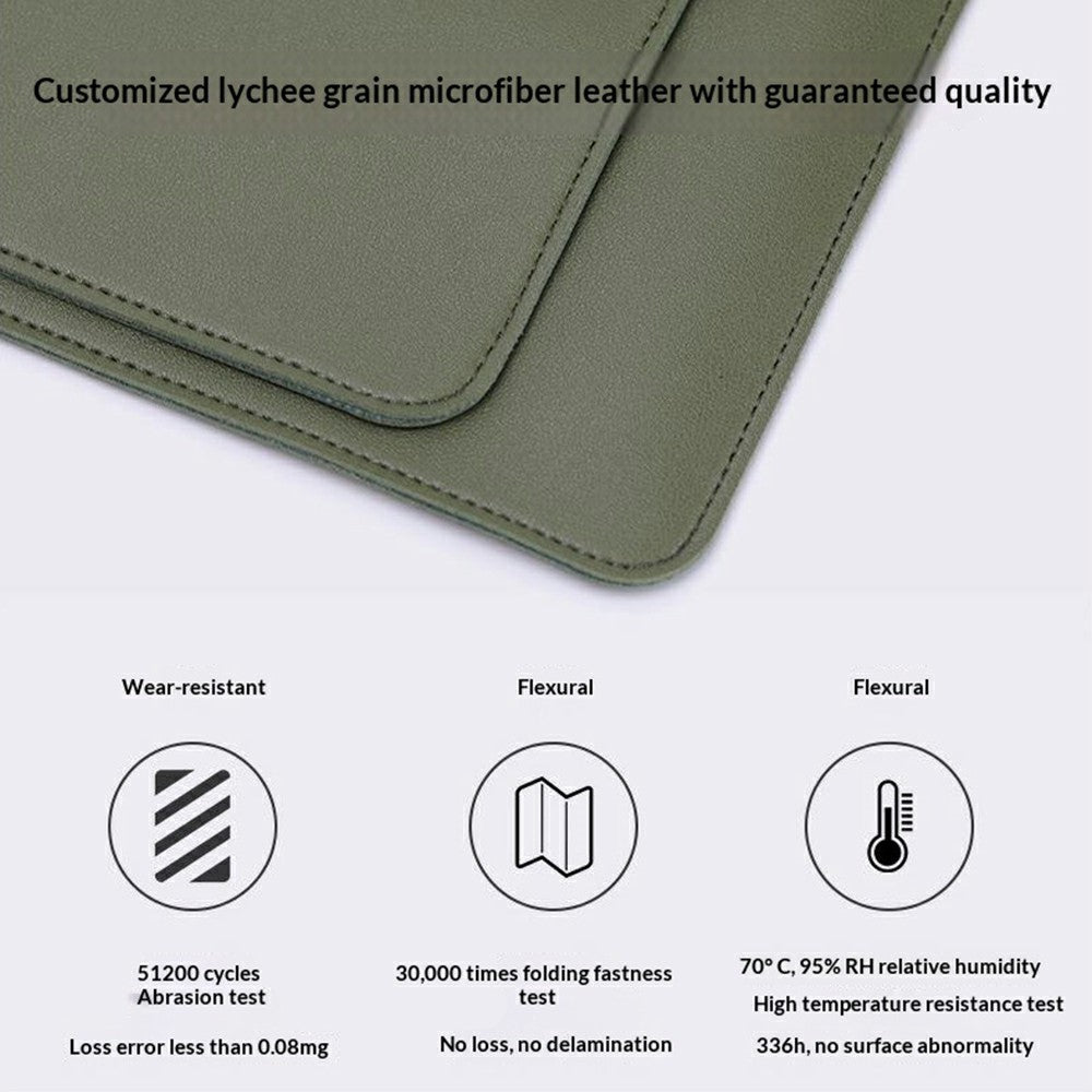 For 13.3  /  14 Inch Laptop Tote Bag Accordion Design Single Layer Pocket Large Capacity Notebook Handbag