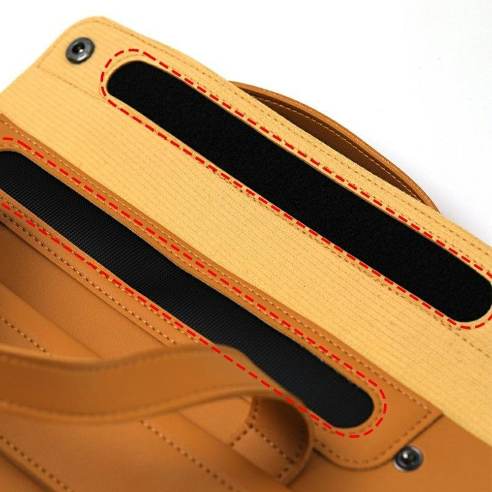 For 13.3  /  14 Inch Laptop Tote Bag Accordion Design Single Layer Pocket Large Capacity Notebook Handbag