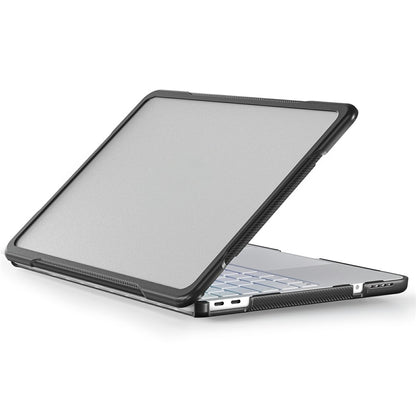 For MacBook Neo 13 inch (2026) Case 3-Layer Structure PC + TPU Shockproof Anti-scratch Laptop Protective Cover