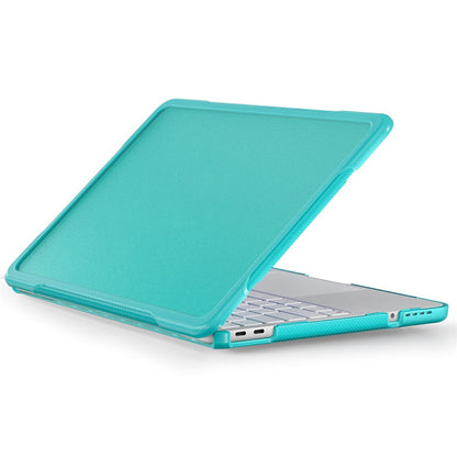 For MacBook Neo 13 inch (2026) Case 3-Layer Structure PC + TPU Shockproof Anti-scratch Laptop Protective Cover