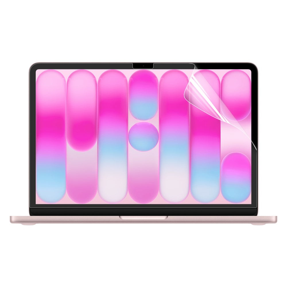 ENKAY HAT PRINCE For MacBook Neo 13 inch (2026) A3404 256G Crystal PC Laptop Case + Ultra Thin TPU Keyboard Cover + PET Screen Film 3 in 1 Kit, US Keyboard Layout