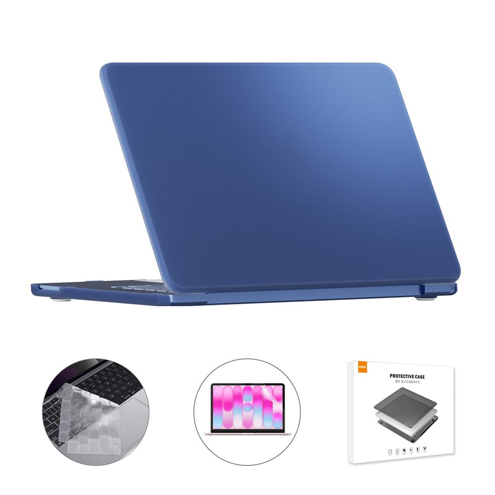 ENKAY HAT PRINCE For MacBook Neo 13 inch (2026) A3404 512G Matte PC Laptop Case + Ultra Thin TPU Keyboard Cover + PET Screen Film 3 in 1 Kit, US Keyboard Layout