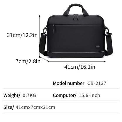 COOLBELL CB-2137 Laptop Bag for 15.6 inch Notebook Business Briefcase Waterproof Messenger Bag