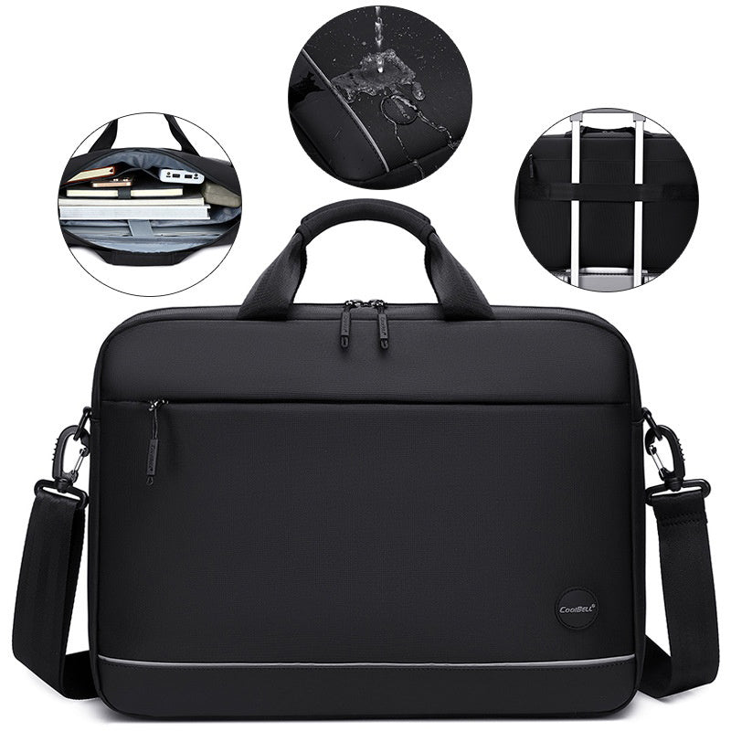 COOLBELL CB-2137 Laptop Bag for 15.6 inch Notebook Business Briefcase Waterproof Messenger Bag