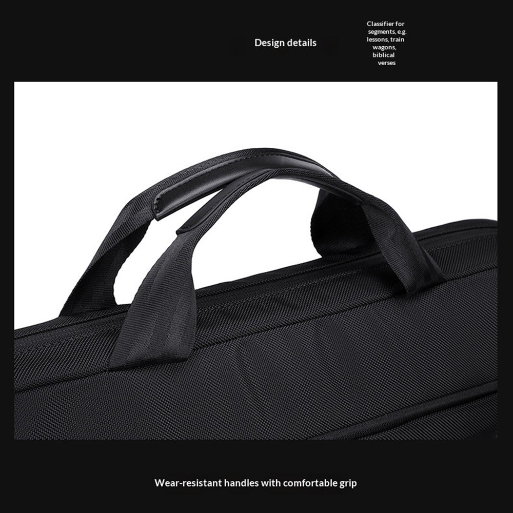 COOLBELL CB-2138 13.3 Inch Laptop Bag Waterproof Business Notebook Carrying Briefcase with Shoulder Strap