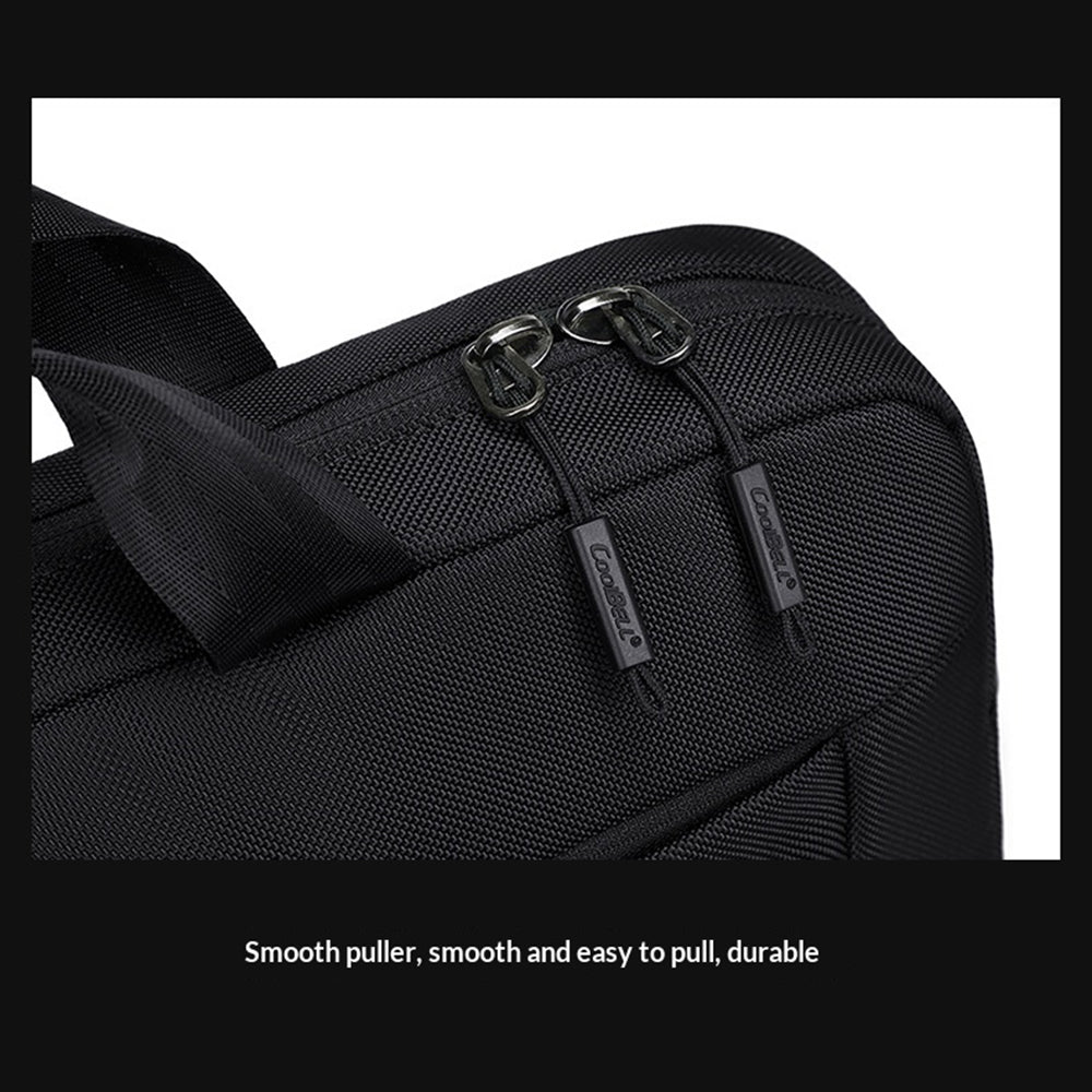 COOLBELL CB-2138 13.3 Inch Laptop Bag Waterproof Business Notebook Carrying Briefcase with Shoulder Strap