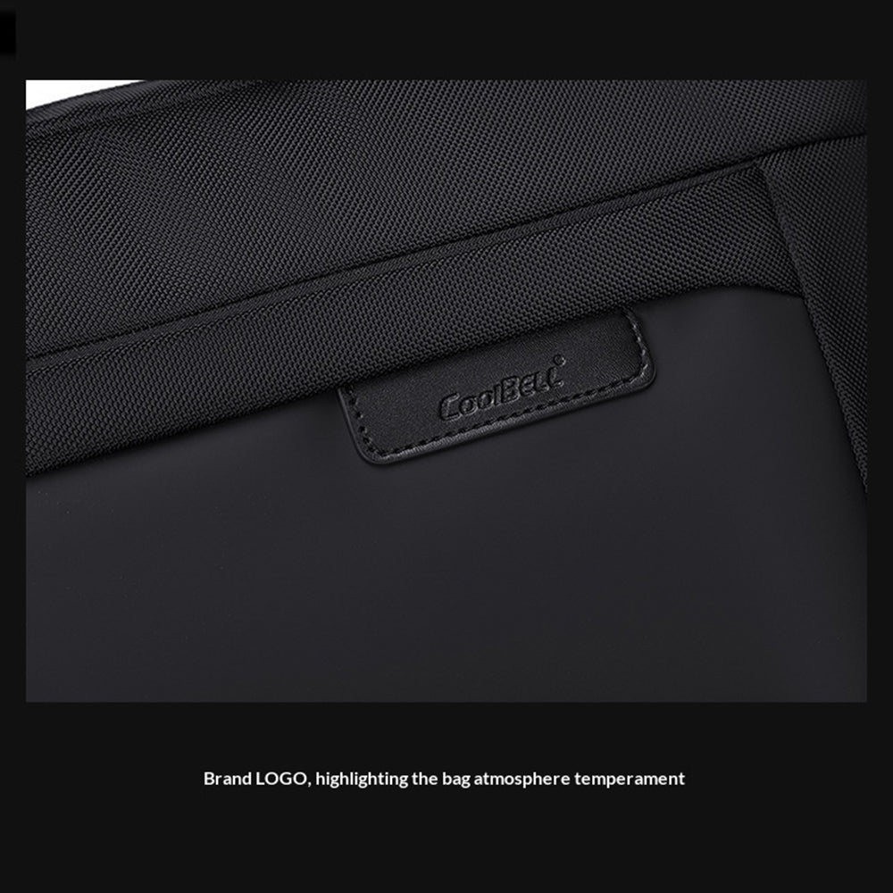 COOLBELL CB-2138 13.3 Inch Laptop Bag Waterproof Business Notebook Carrying Briefcase with Shoulder Strap