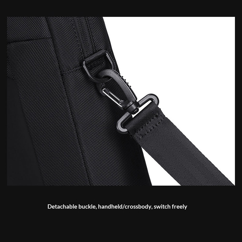 COOLBELL CB-2138 13.3 Inch Laptop Bag Waterproof Business Notebook Carrying Briefcase with Shoulder Strap