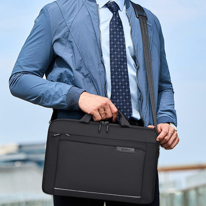 COOLBELL CB-2138 13.3 Inch Laptop Bag Waterproof Business Notebook Carrying Briefcase with Shoulder Strap