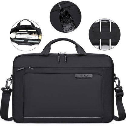COOLBELL CB-2138 13.3 Inch Laptop Bag Waterproof Business Notebook Carrying Briefcase with Shoulder Strap