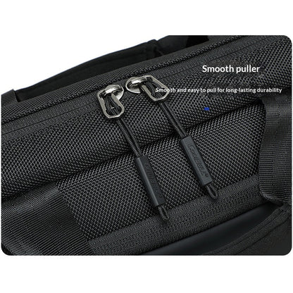 COOLBELL CB-2135 Laptop Bag Waterproof Business Briefcase for 14.4 Inch Notebook Messenger Bag with Shoulder Strap