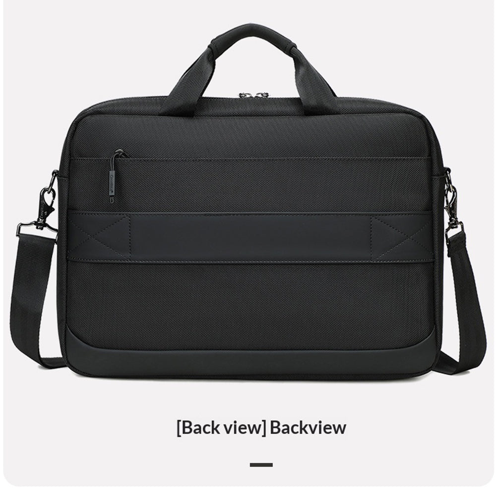 COOLBELL CB-2135 Laptop Bag Waterproof Business Briefcase for 14.4 Inch Notebook Messenger Bag with Shoulder Strap